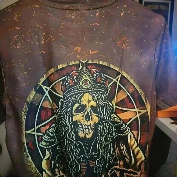 Hot Slipknot Concert Unisex Sz Small NEW Excellent Skull King - Picture 5 of 6